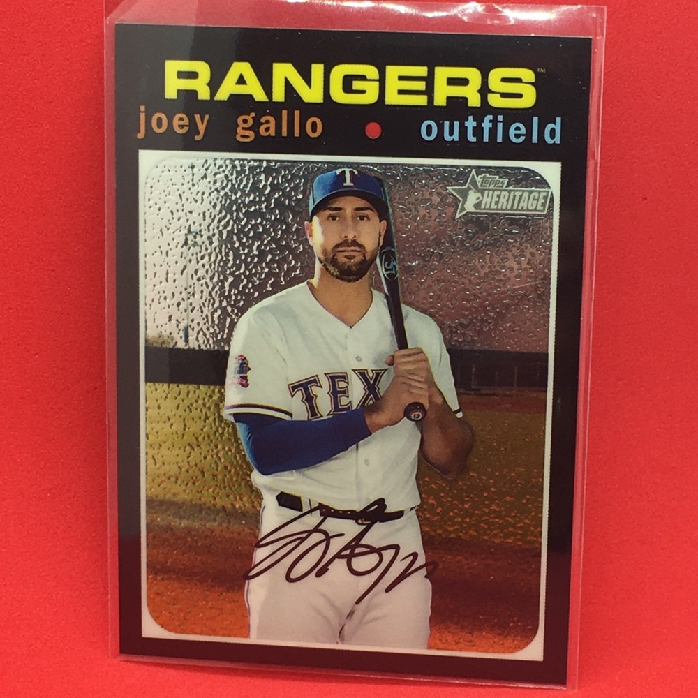 2020 Topps Heritage Baseball Joey Gallo